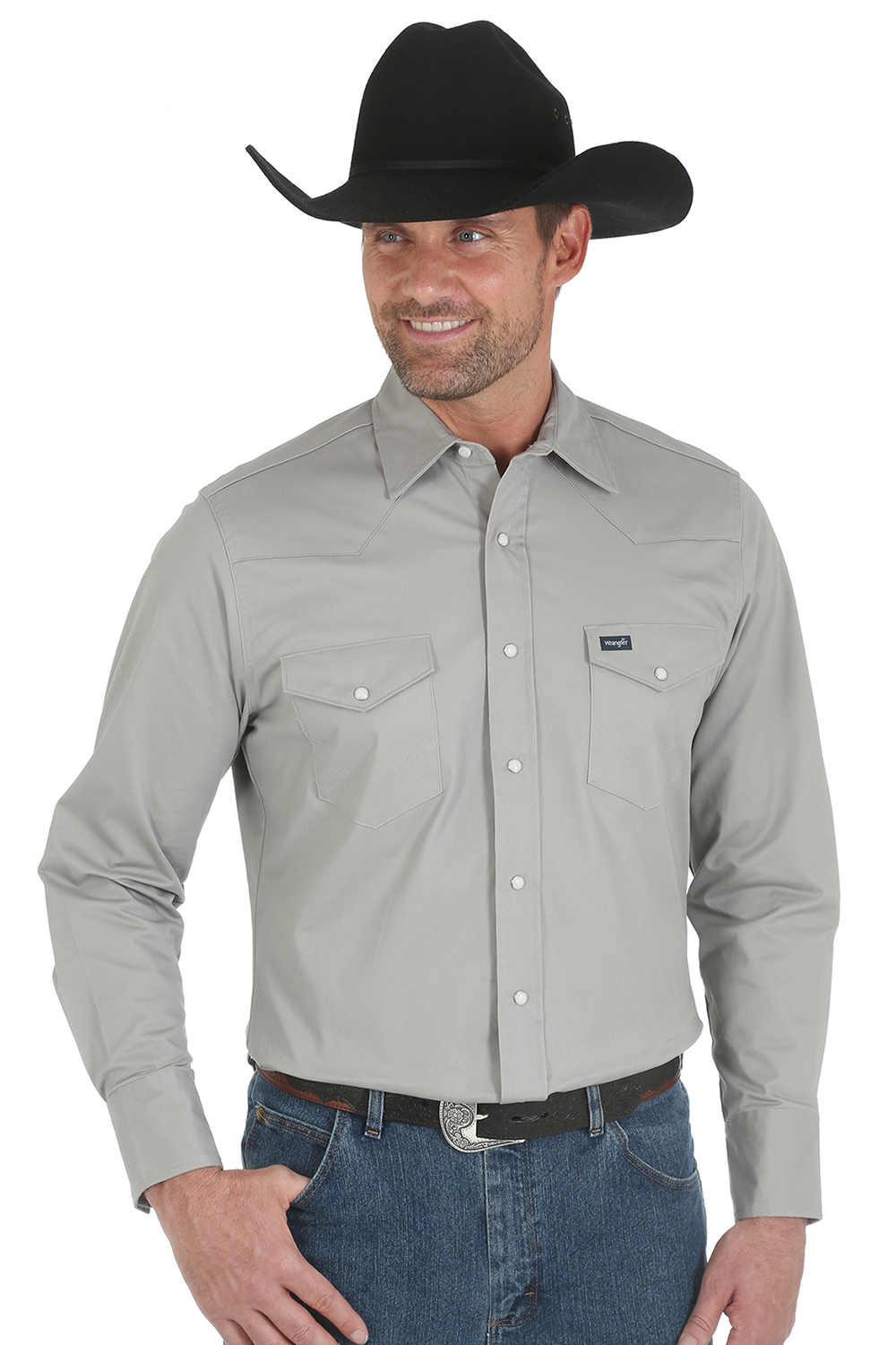 Wrangler Men's Advanced Comfort Cowboy Cut Shirt - Riley & McCormick