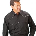 Ely Walker Pipeline Men's Western Stampede Shirt Snaps