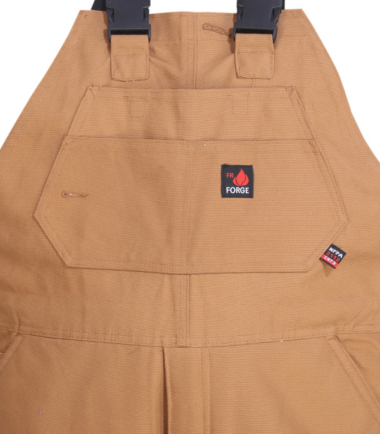 Forge Men's Duck Bib Fire Retardant Overalls Western Work Wear