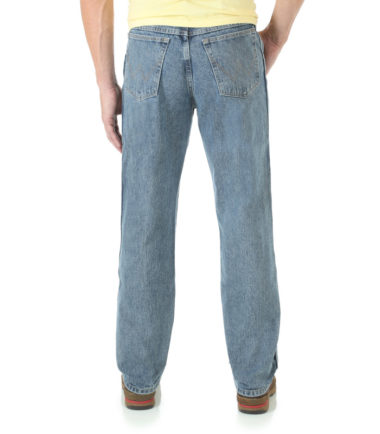 Wrangler Rugged Wear Relaxed Fit Jeans Grey Indigo