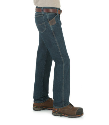 Wrangler Riggs Workwear Advanced Comfort Five Pocket Jean Western Denim Dark