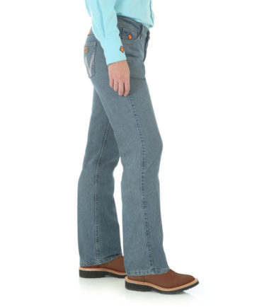 Wrangler Women's FR Cool Vantage Vintage Denim Jean