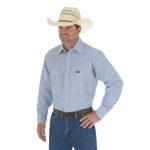 Wrangler Men's Cowboy Cut Non-Indigo Shirt
