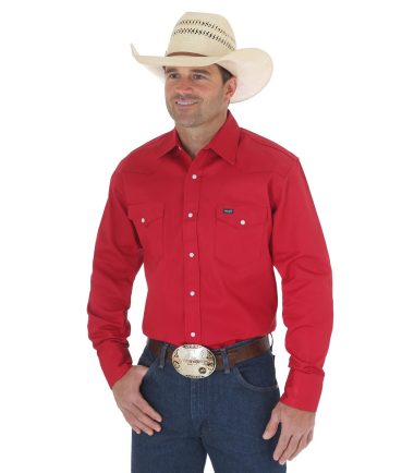 HEAVY DUTY RED Basic Western by Wrangler