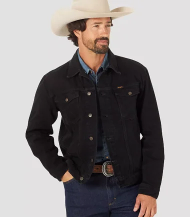 Wrangler Unlined Denim Jacket BLACK